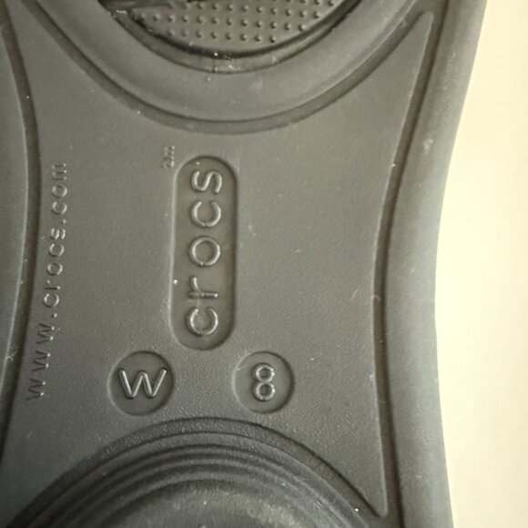 Crocs - Black - Isabella Sandals - Size 8 - Picture 8 of 8